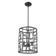 Acclaim Lighting IN21130BK - Amoret 3-Light Matte Black Convertible Pendant