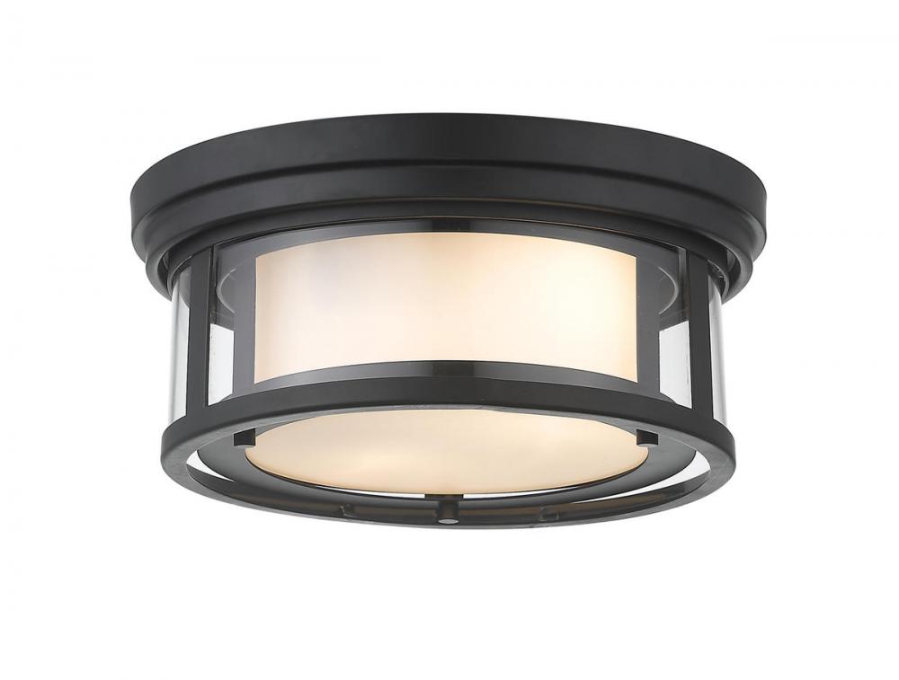 2 Light Flush Mount