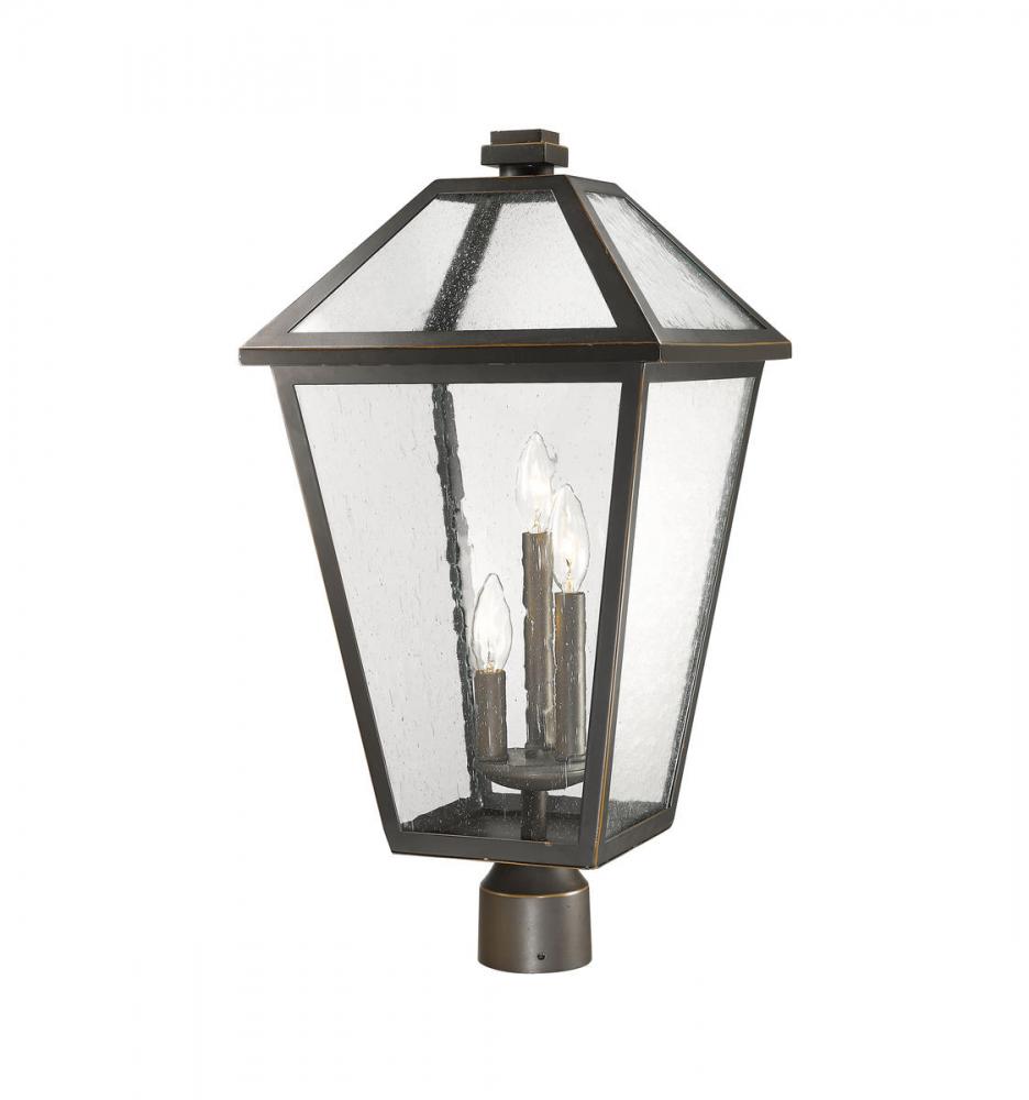 3 Light Outdoor Post Mount Fixture