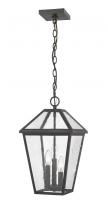 Z-Lite 579CHB-ORB - 3 Light Outdoor Chain Mount Ceiling Fixture