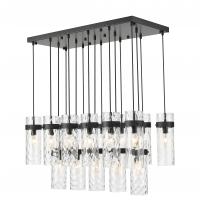 Z-Lite 7002P5-17L-MB - 17 Light Linear Chandelier