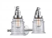 Innovations Lighting 515-2W-PC-G184 - Canton - 2 Light - 18 inch - Polished Chrome - Bath Vanity Light