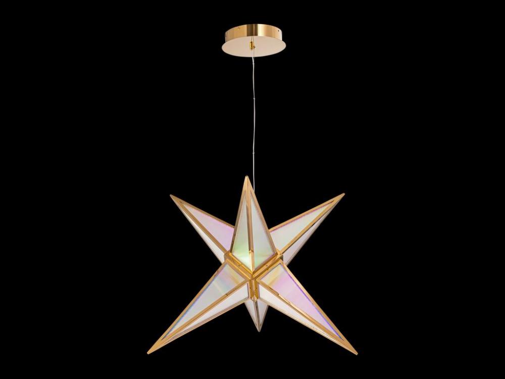 Spectrum 30&#34; LED Chandelier in Rose Gold