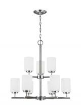 Generation Lighting 31162EN3-05 - Nine Light Chandelier