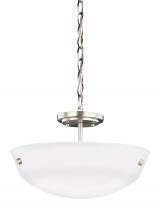 Generation Lighting 7715202EN3-962 - Two Light Semi-Flush Convertible Pendant