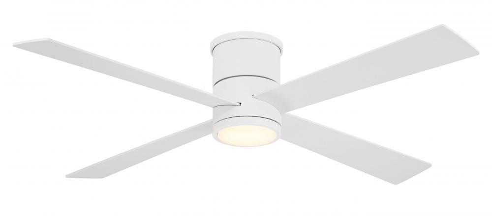 54&#34; LED FLUSH MOUNT CEILING FAN