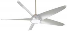 Minka-Aire F771L-BN/SL - Ellipse - LED 60" Ceiling Fan