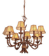 Kalco 5031PD/8045 - Ponderosa 8 Light Chandelier