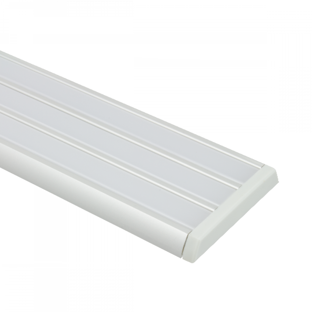 &#34;TRIPLE STANT&#34; PREMIUM EXTRUSION, ANOD. ALUM, 1M