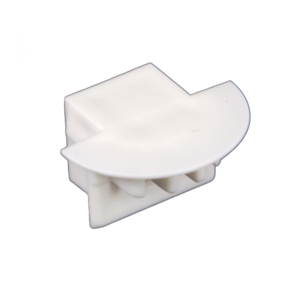 END CAP FOR PE-AA2DF, WHITE PLASTIC