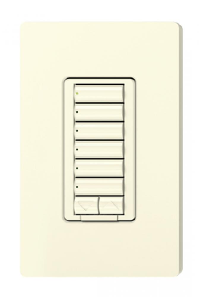 CL RA2 6BRL HYB ST KEYPAD LIGHT ALMOND