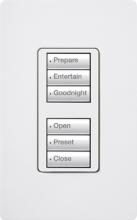 Lutron Electronics RRD-W3BD-BR - RADIORA2 3BD WALL KEYPAD BROWN