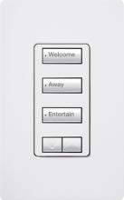 Lutron Electronics RRD-W3BSRL-MN - RA2 3BSRL WALL KEYPAD MIDNIGHT