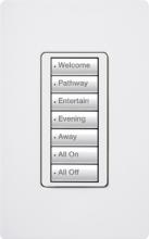 Lutron Electronics RRD-W7B-BL - RADIORA2 7B WALL KEYPAD BLACK