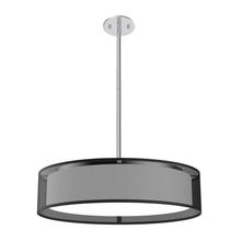 Kuzco Lighting Inc PD7920-BOR - Dalton 20-in Black Organza LED Pendant