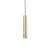 Milca 15-in Gold 1 Light Pendant
