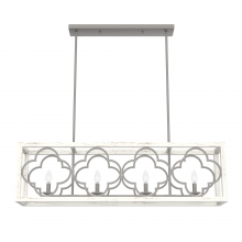 GABLECREST 4 LIGHT LINEAR CHANDELIER