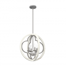 GABLECREST 4 LIGHT PENDANT 19 INCH