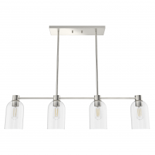 LOCHEMEADE 4 LIGHT LINEAR CHANDELIER