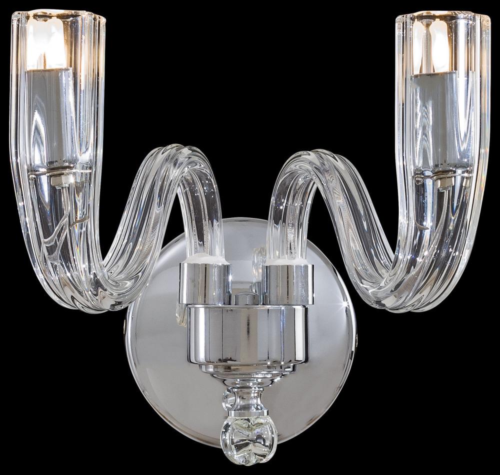 2 LIGHT WALL SCONCE