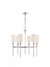 Hudson Valley 8516-PN - 6 LIGHT CHANDELIER