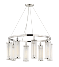 Hudson Valley 9130-PN - Marley Chandelier