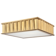 Hudson Valley 932-AGB - 3 LIGHT FLUSH MOUNT