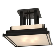 Hubbardton Forge 123715-SKT-10-CC0416 - Steppe Large Semi-Flush