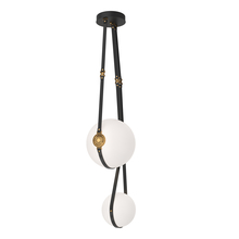 Hubbardton Forge 131045-LED-STND-10-27-LK-HF-GG0681 - Derby Multi LED Pendant