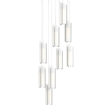 Hubbardton Forge 131104-SKT-LONG-82-GG0065 - Exos Glass 9-Light Pendant