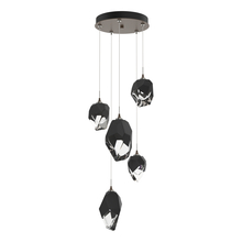 Hubbardton Forge 131139-SKT-LONG-05-BP0756 - Chrysalis 5-Light Mixed Crystal Pendant