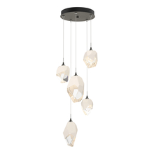 Hubbardton Forge 131139-SKT-LONG-20-WP0756 - Chrysalis 5-Light Mixed Crystal Pendant