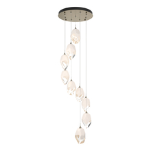 Hubbardton Forge 131141-SKT-LONG-84-WP0755 - Chrysalis 9-Light Large Crystal Pendant