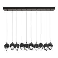 Hubbardton Forge 131143-SKT-LONG-14-BP0754 - Chrysalis 10-Light Small Crystal Pendant