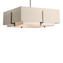 Hubbardton Forge 139635-SKT-MULT-20-SF2012-SA2401 - Exos Square Large Double Shade Pendant