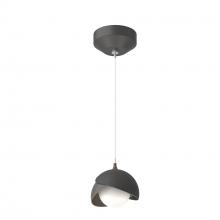 Hubbardton Forge 161183-SKT-STND-10-07-GG0711 - Brooklyn Double Shade Low Voltage Mini Pendant