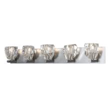 Hubbardton Forge 201323-SKT-82-CR - Gatsby 5-Light Bath Sconce