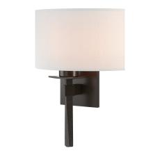 Hubbardton Forge 204826-SKT-14-SF1092 - Beacon Hall Half Drum Shade Sconce