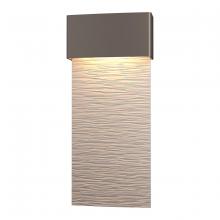 Hubbardton Forge 302632-LED-77-78 - Stratum Large Dark Sky Friendly LED Outdoor Sconce