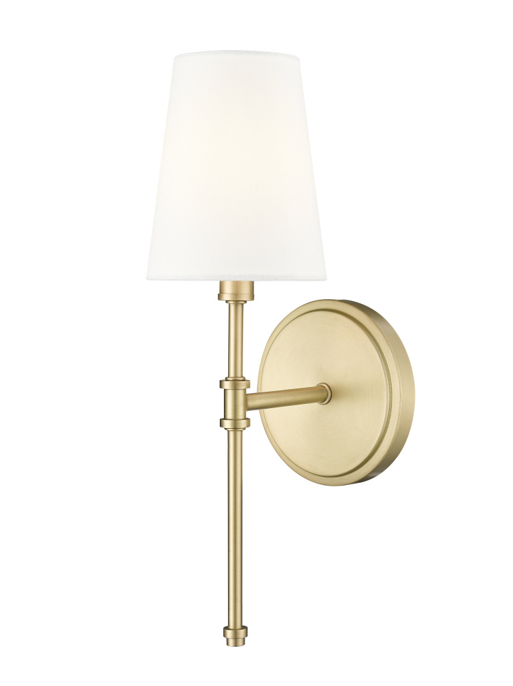 Adorra 15&#34; High 1-Light Wall Sconce - Vintage Brass