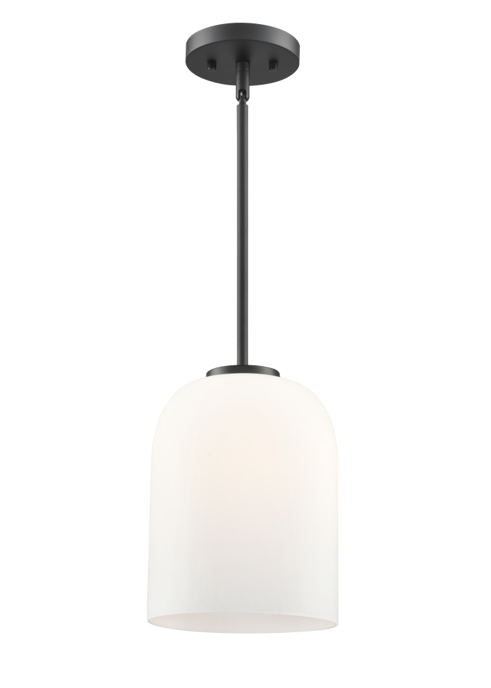 Laphia 8&#34; Wide 1-Light Pendant - Matte Black