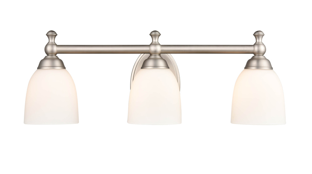 3-Light Vanity Satin Nickel