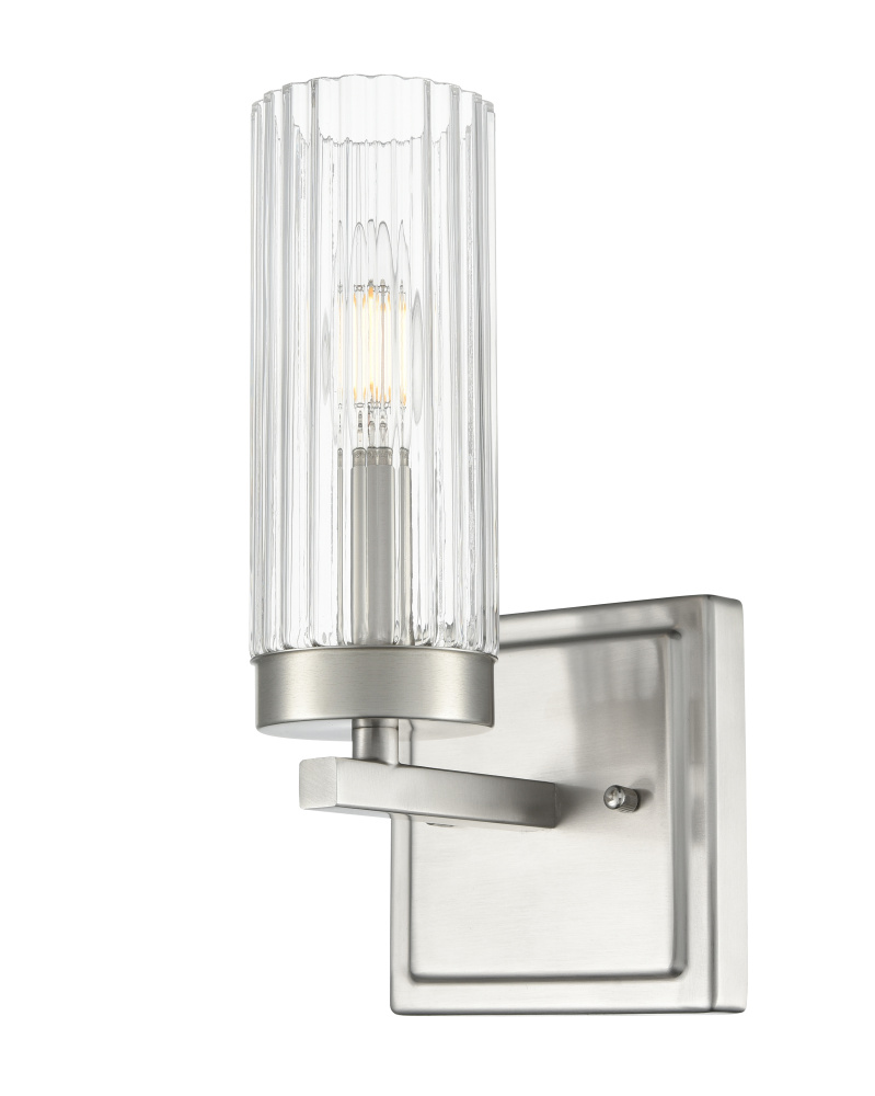 Iversen 5&#34; Wide 1-Light Vanity - Brushed Nickel