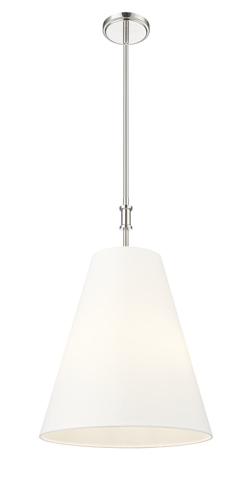 Adorra 16&#34; Wide 3-Light Pendant - Polished Nickel