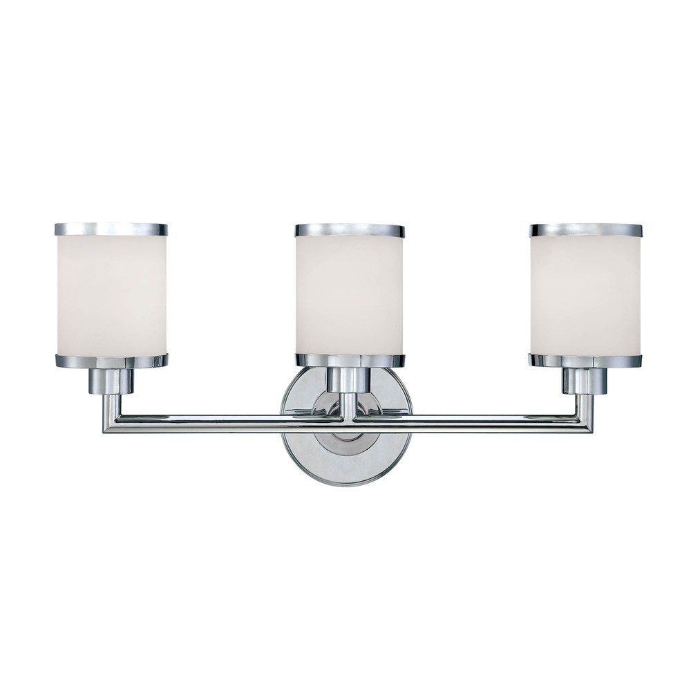 3-Light Vanity Chrome