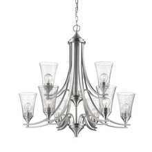 Millennium 1469-SN - Natalie 9-Light Chandelier Ceiling Light Satin Nickel