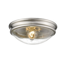 Millennium 5226-BN - 1-Light Flushmount Ceiling Light Brushed Nickel