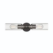 Millennium 2412-MB/BN - 2-Light Vanity Matte Black/Brushed Nickel