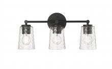 Millennium 9233-MB - Ashli 3-Light Vanity Matte Black