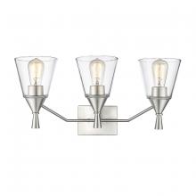 Millennium 410003-BN - Artini 3-Light Vanity Brushed Nickel